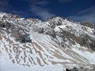 Blick vom Zugspitzplatt zum Gipfel