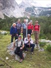 Gruppenbild beim Abstieg