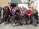 Mittwochsradler-Wanderung an den Brombachsee am 18.3.2015